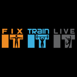 FIX IT TRAIN IT LIVE IT - TANK TOP - $4QTCPA$ Design