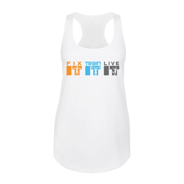 FIX IT TRAIN IT LIVE IT - T-SHIRT - $4QTCPA$ Thumbnail